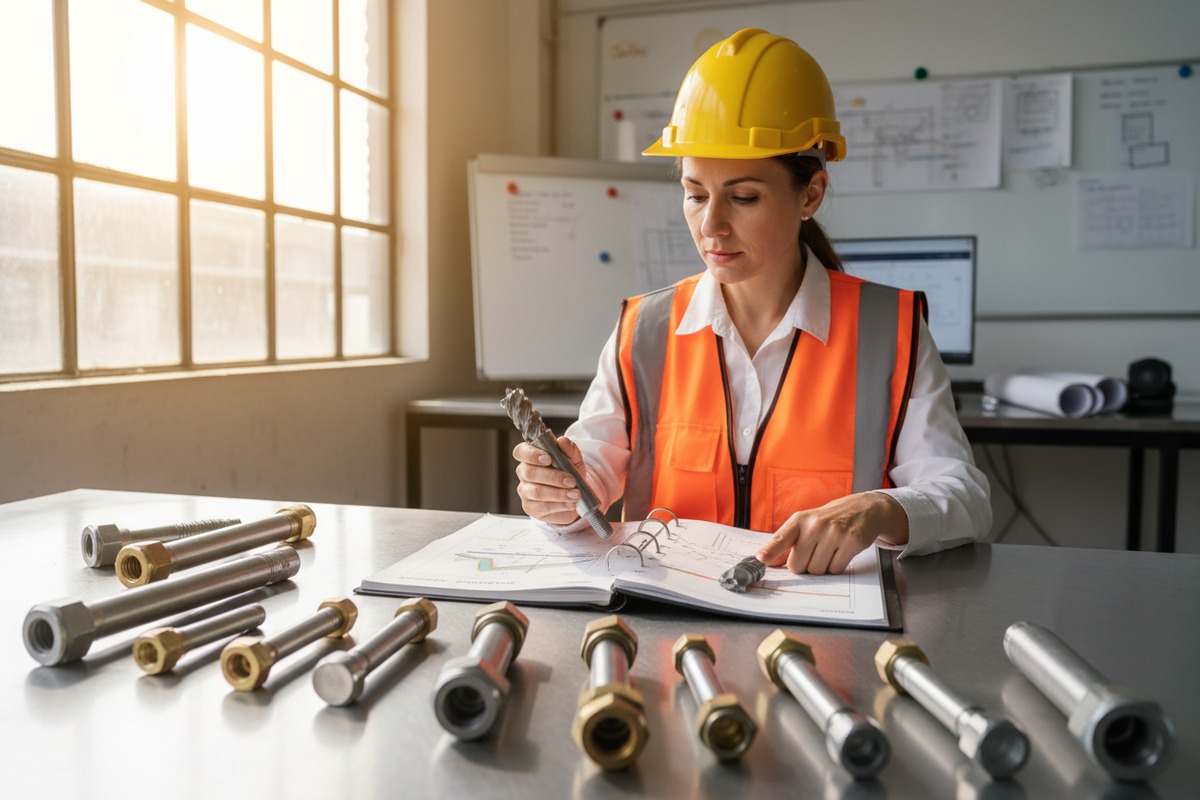 Anchor Bolt Specification Selection Choosing self-drilling anchor bolt specifications based on diameter, thread type, and geology (ID#2)