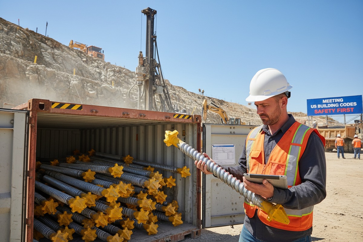 Customs and Tariff Documentation Customs documentation and HTS code classification for US-bound anchor bolt shipments from China (ID#5)