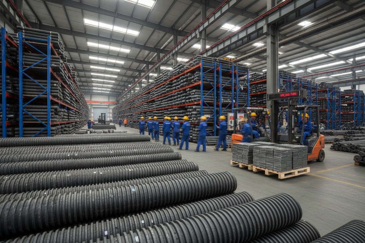 Assessing Large-Scale Production Capacity Assessing supplier production capacity and equipment for large-scale anchor bolt manufacturing needs (ID#3)