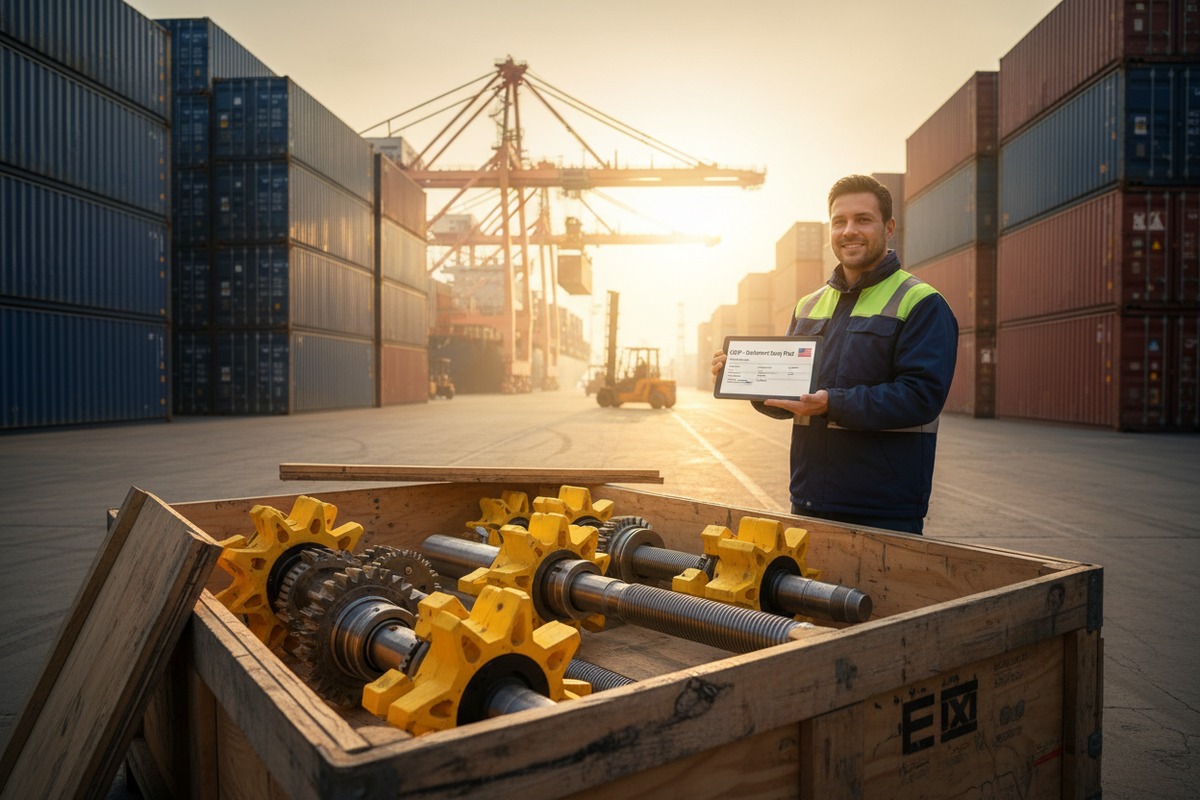 Managing DDP Shipping Logistics Managing DDP shipping and US customs clearance for anchor bolt imports from Chinese partners (ID#4)