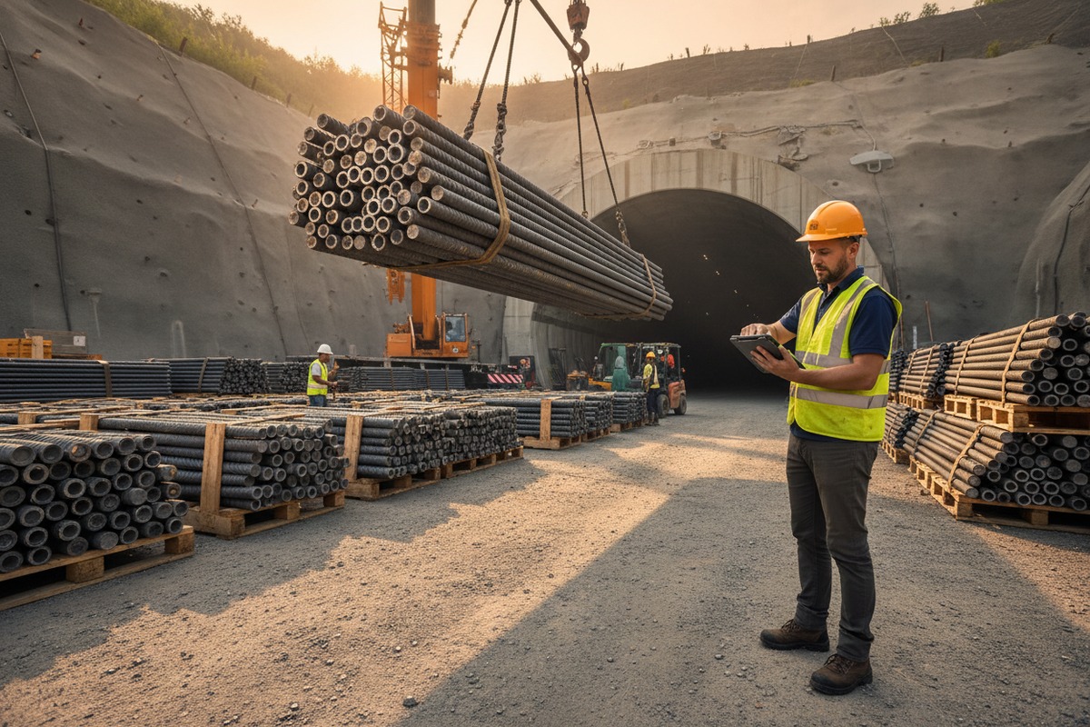 Verifying Supplier Production Capacity Verifying supplier production capacity and quality certifications for high-volume tunnel construction demands (ID#5)