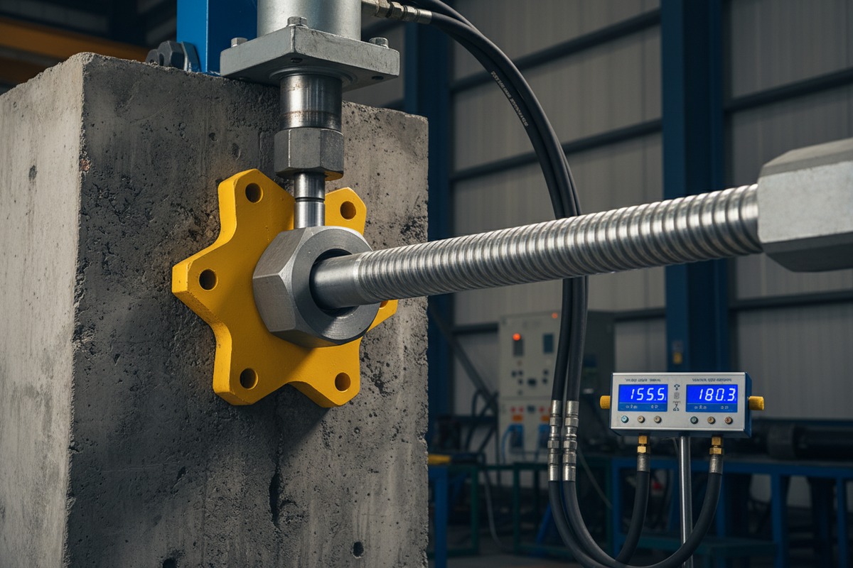 Anchor Bolt Load Capacity Comparing anchor bolt load capacity specifications including yield and ultimate tensile load (ID#3)
