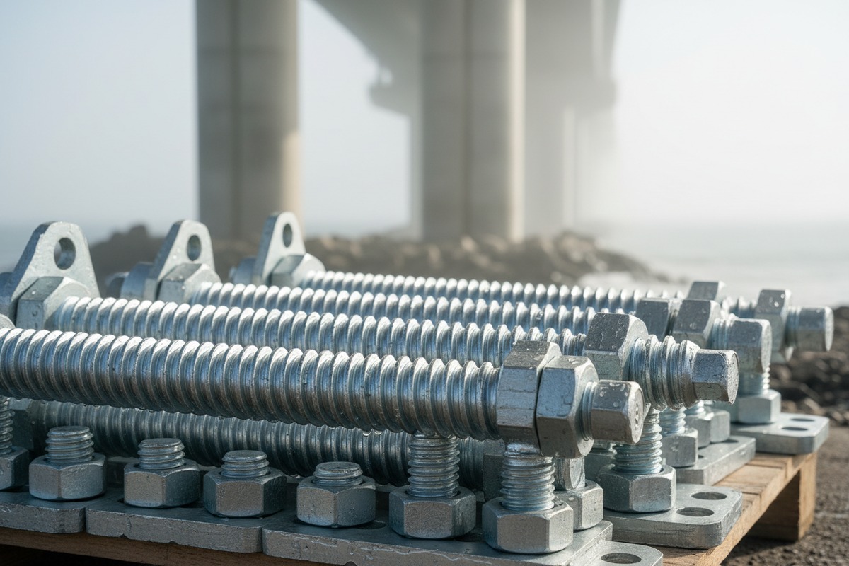Optimal Thread Profile Performance ISO 10208 R-type rope thread profile for optimal drilling and grouting performance (ID#4)