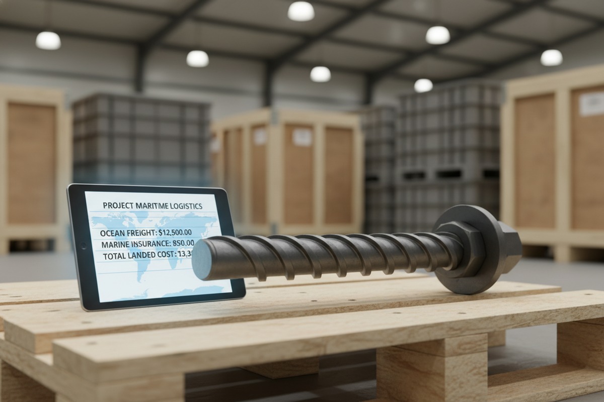 Shipping Term Value Analysis Evaluating the value of FOB versus CIF for self-drilling anchor bolt orders (ID#2)