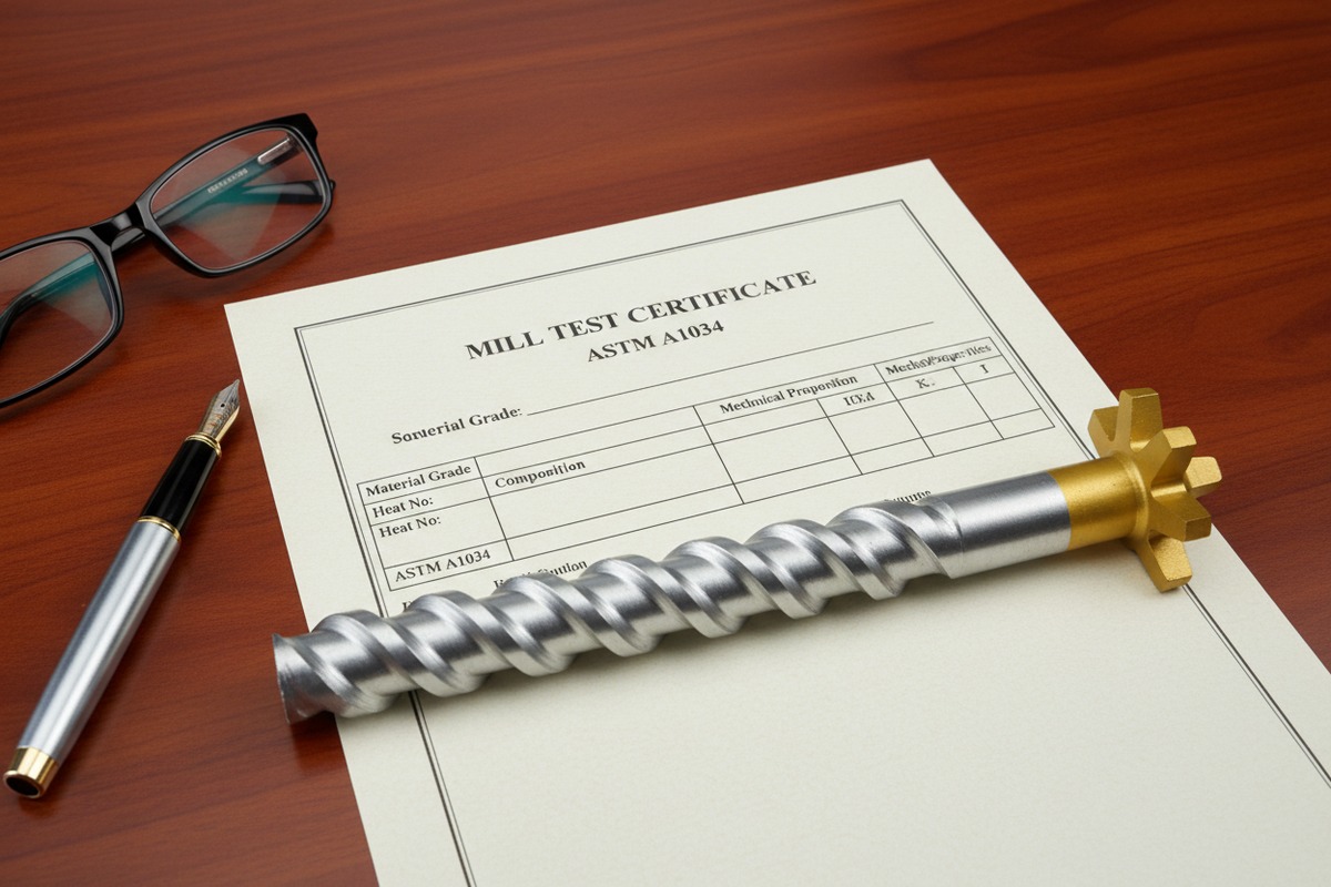 Essential ASTM certifications and Mill Test Certificates for US-compliant Chinese anchor bolts (ID#2)