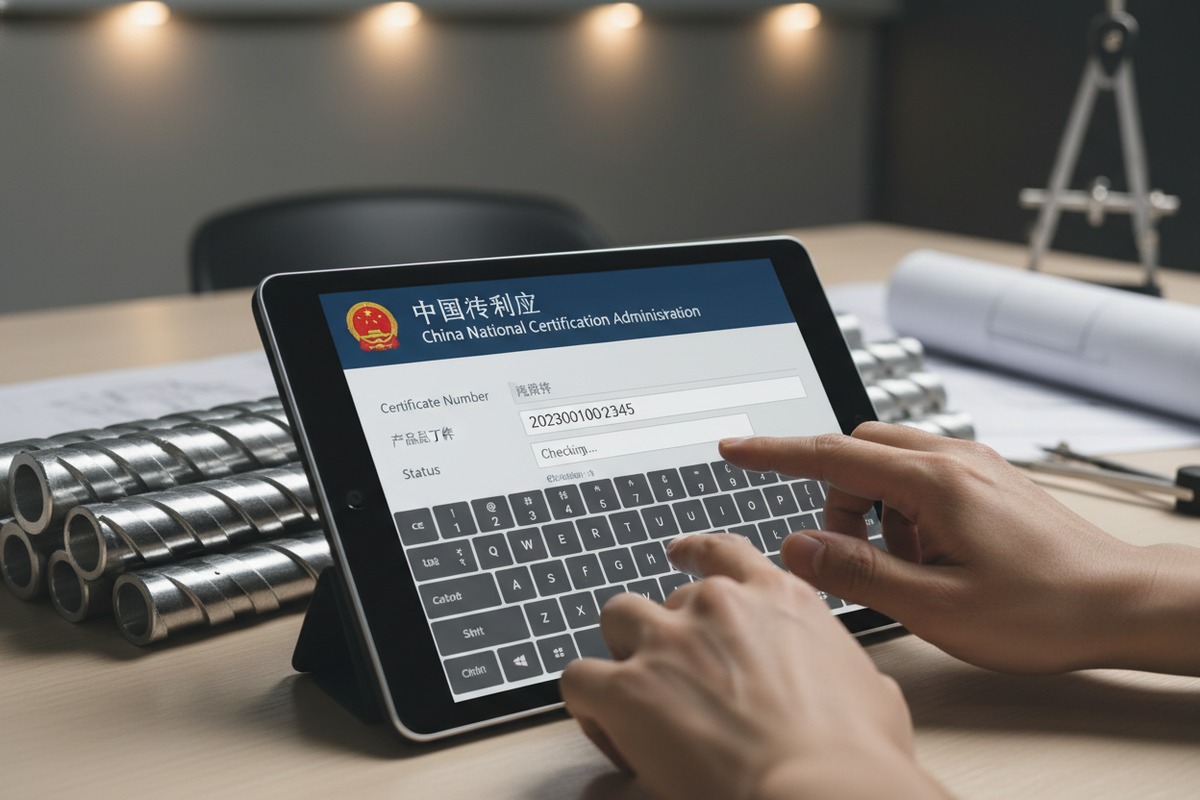 Online ISO Certificate Verification Online verification of Chinese supplier ISO 9001 certificates using IAF and CNCA databases (ID#2)