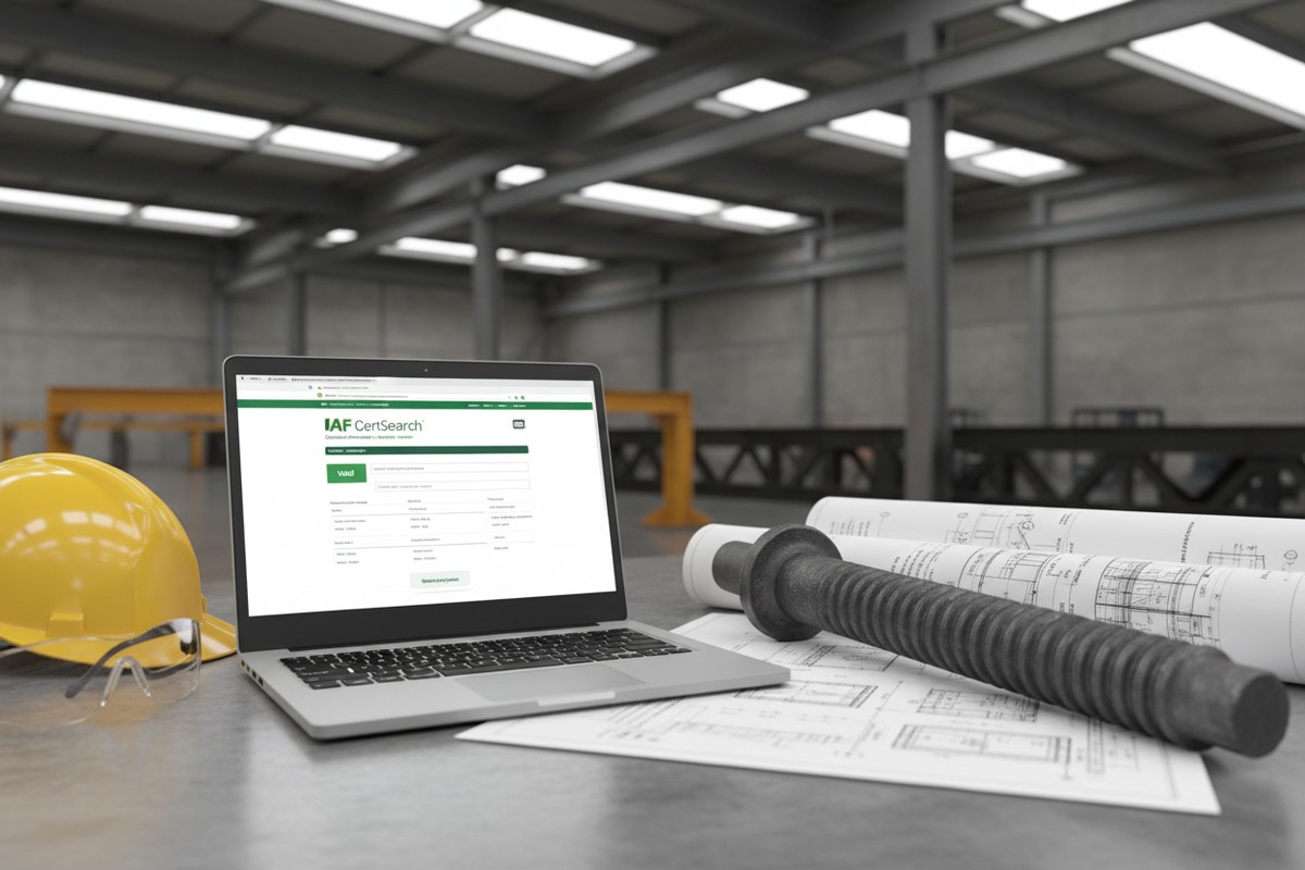 Confirming Factory Certificate Ownership Matching ISO certificate details with factory business licenses and third-party audits (ID#4)