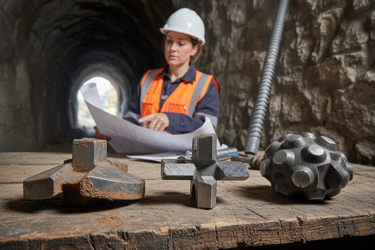 Selecting drill bits for self-drilling anchor bolts based on rock grade in tunnel projects (ID#1)