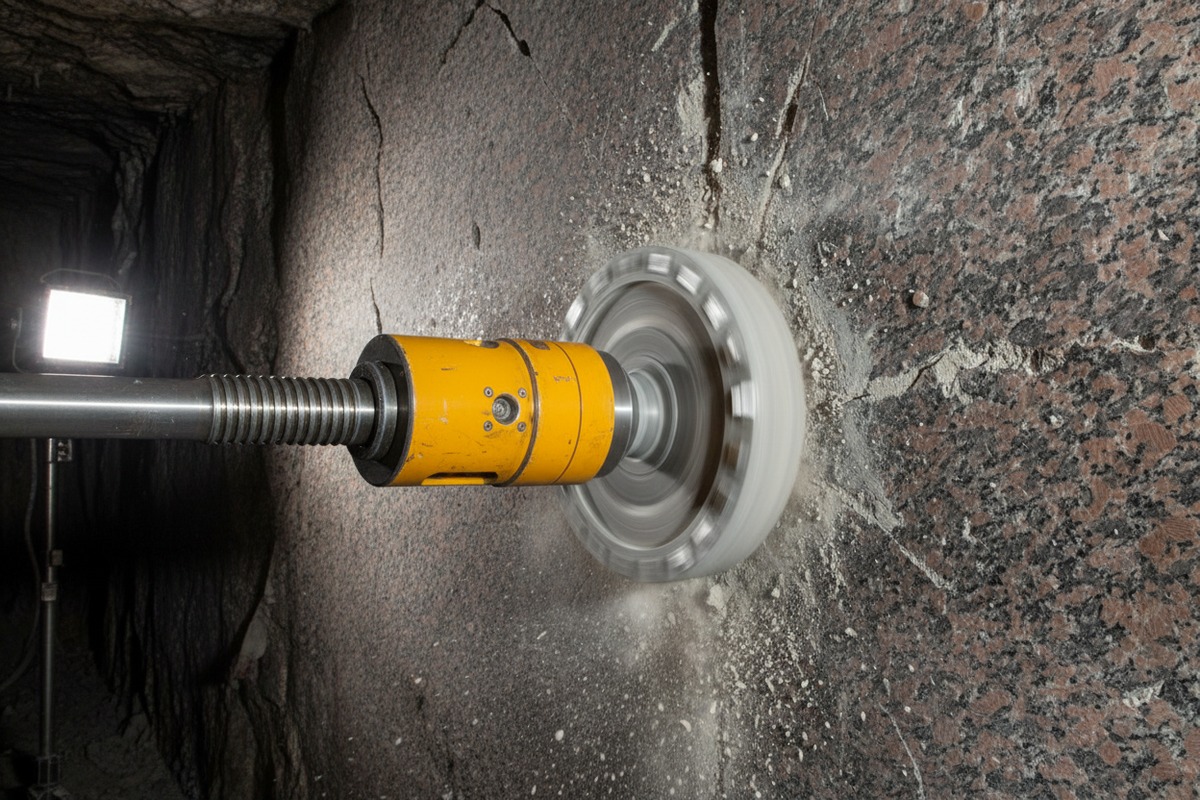 Tungsten carbide button bits and cross bits for high-strength abrasive rock formations like granite (ID#3)