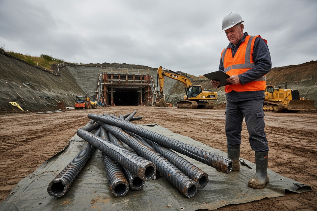 Cost-effective cargo insurance providing financial protection for geotechnical project anchor bolt shipments (ID#3)