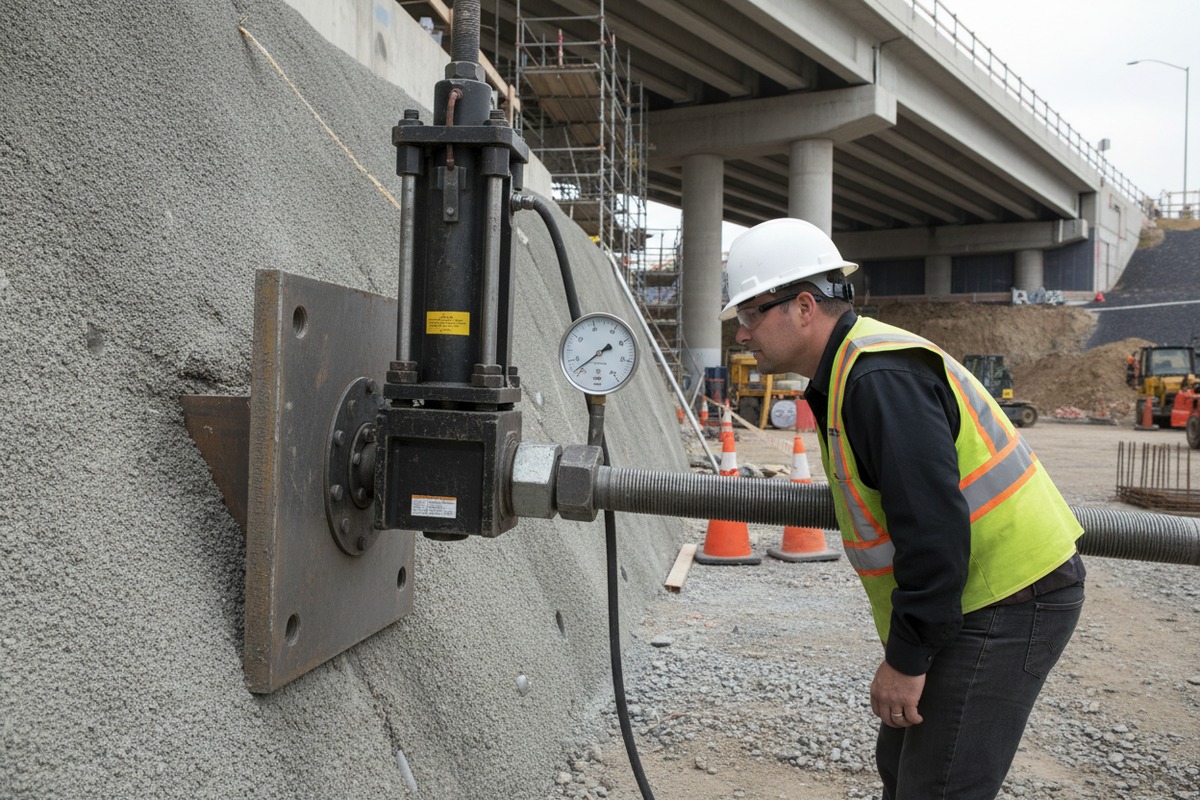 Supplier quality control verification through tensile testing and ISO 9001 standards for FHWA safety (ID#4)