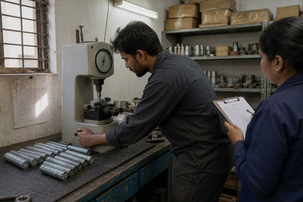 Overseas Steel Quality Control Ensuring consistent anchor bolt steel quality when sourcing from overseas suppliers (ID#5)