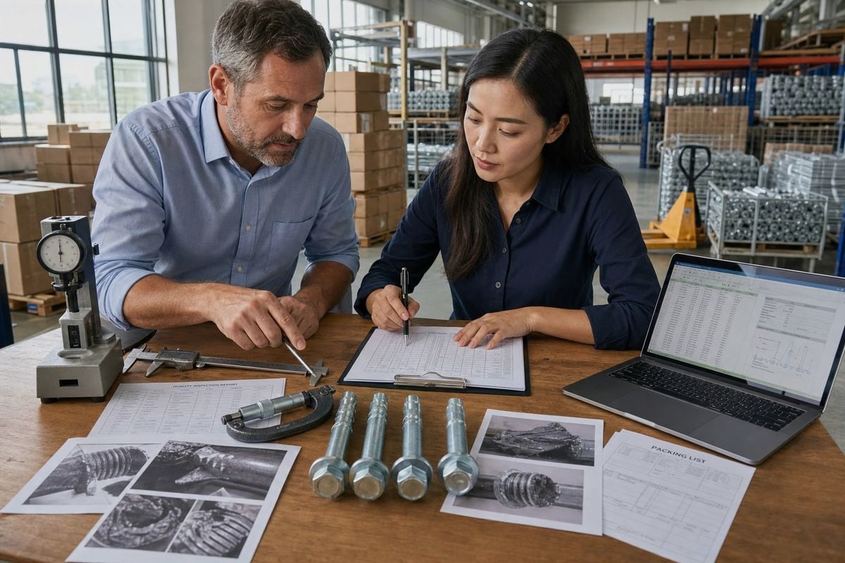 Preventing Quality Disputes Preventive measures to avoid future quality disputes with anchor bolt suppliers (ID#5)