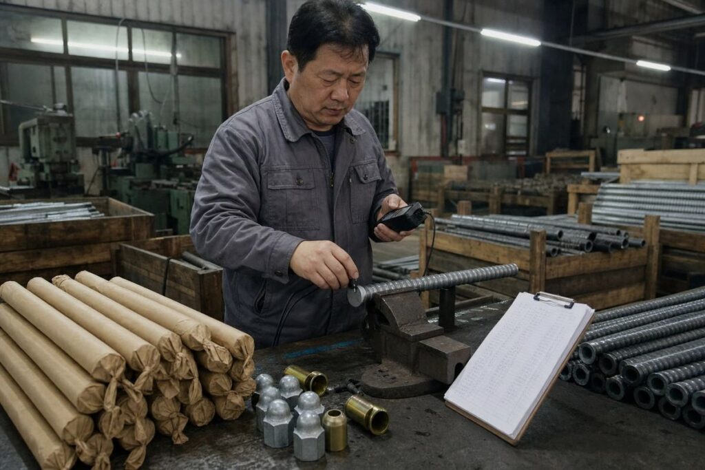 How to Verify Anti-Corrosion Coating Thickness on Self-Drilling Anchor Bolts for US Projects?
